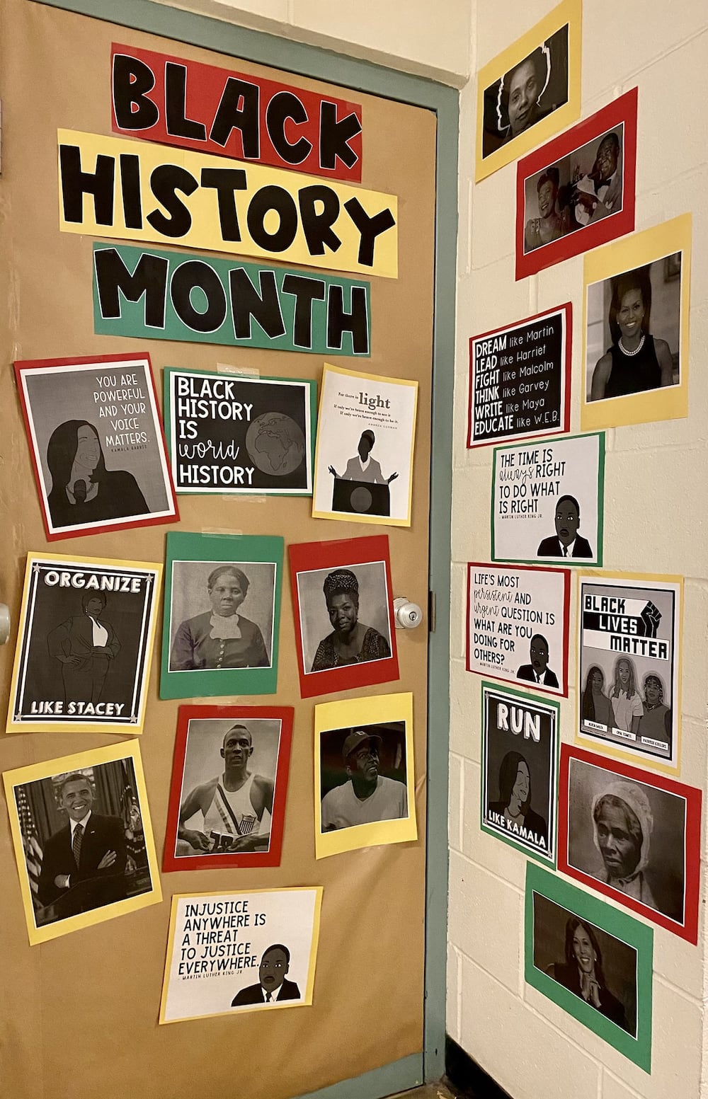 Black History Month bulletin board boarders
