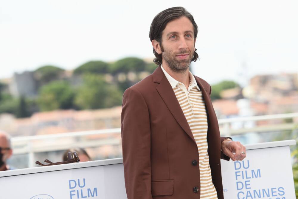 Simon Helberg at the "Annette" photocall during the 74th annual Cannes Film Festival.