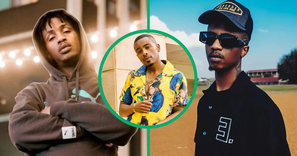 Rapper Emtee opened up to L-Tido on his show 'L-Tido Podcast' to speak about his family.