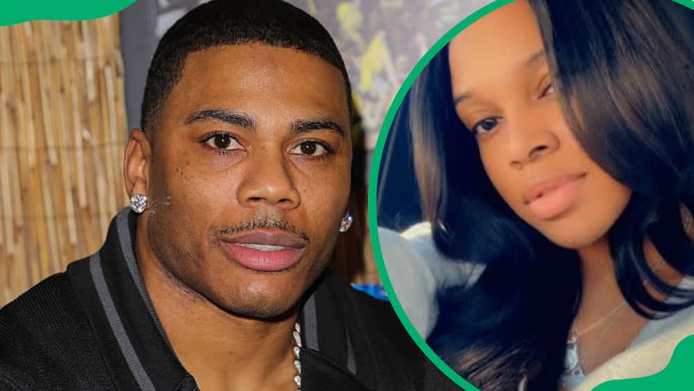 Nelly and daughter Sydney Thomas