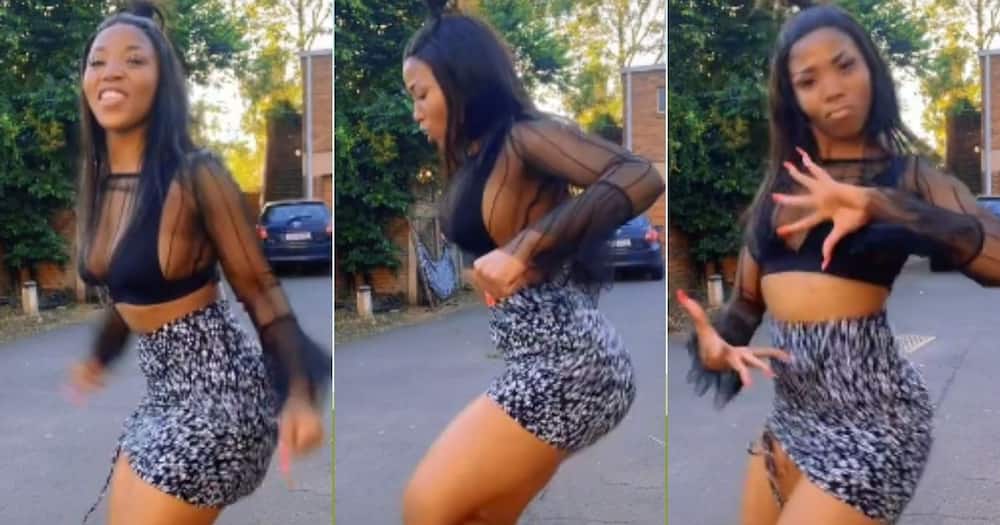 Mzansi, Reacts, to a Lady, Joining the Dance, Challenge, Saffas, Impressed, Music