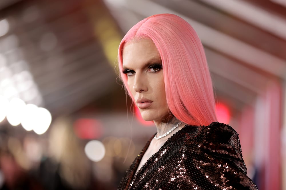 Jeffree Star during Sony Pictures' Spider-Man: No Way Home premiere in Los Angeles on 13 December 2021.