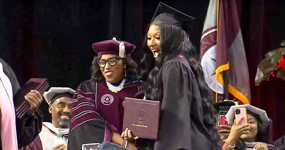 Megan Thee Stallion Graduates from University.