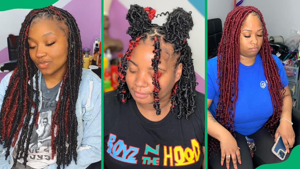 Butterfly locs hairstyles