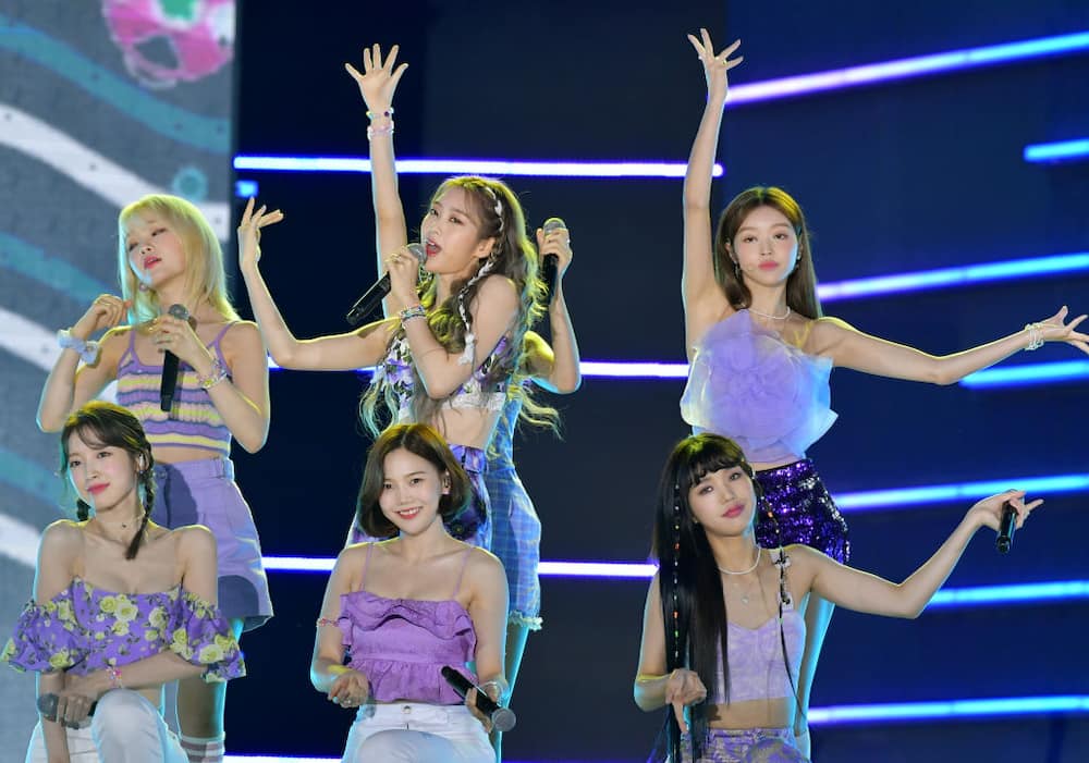 Oh My Girl attends the 27th Dream Concert at Seoul World Cup Stadium