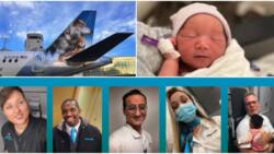 Courageous flight attendant helps deliver baby midflight: "Exemplary and calm"
