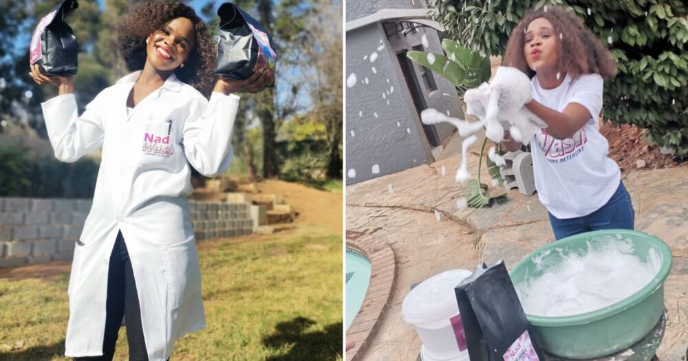 A single mother from Limpopo is thriving with her washing powder business and employs seven women
