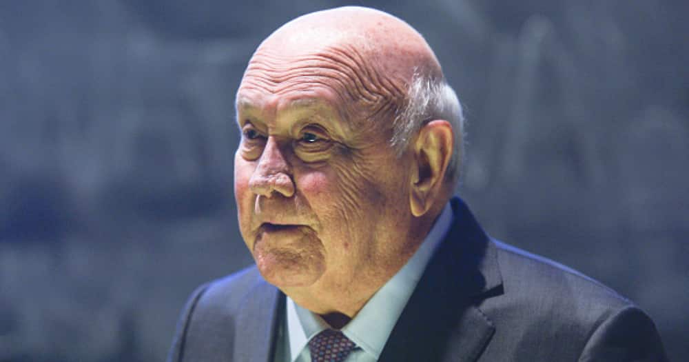 Former apartheid president, FW de Klerk, dies, 85