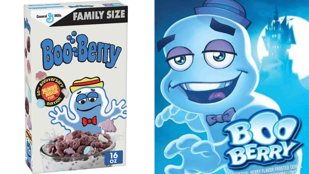 Boo Berry cereal mascot
