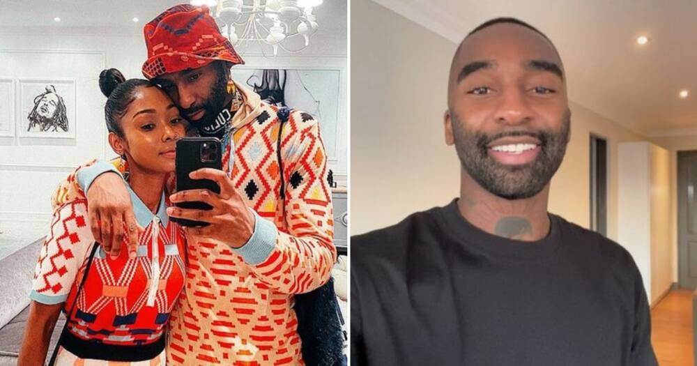 Riky Rick and Bianca Naidoo rocking beautiful Maxhosa outfits