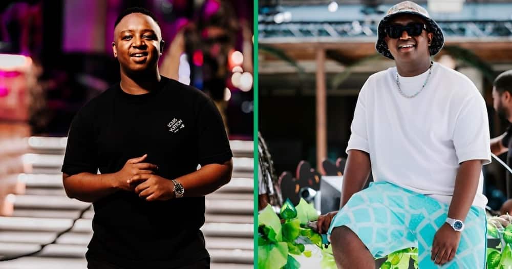 DJ Shimza shared a cute picture with his daughter.