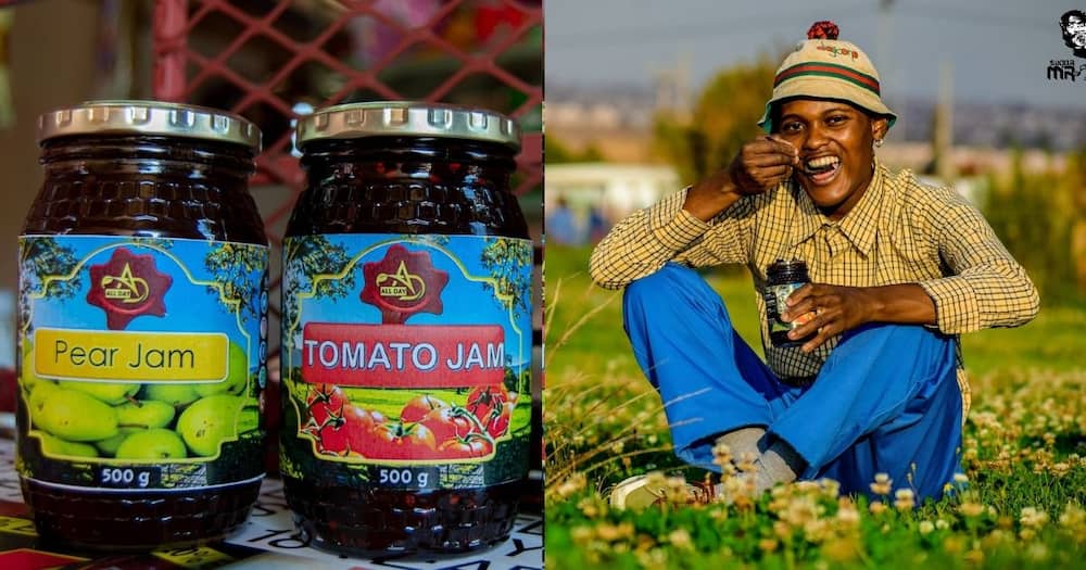 The 22-year-old influential businessman, Gontse Selaocoe, is the founder of All Day Jam. Image: Twitter