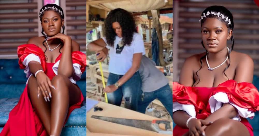 I used to hawk on the streets - Ghanaian female carpenter recounts journey as she marks her b'day