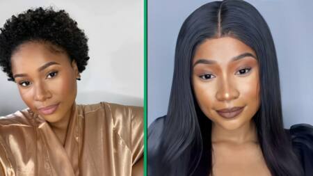 South African woman stuns with inspiring weight loss journey in a TikTok video