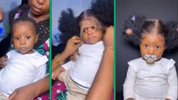 Little girl gets full frontal wig install, TikTok video sparks debate on child beauty standards
