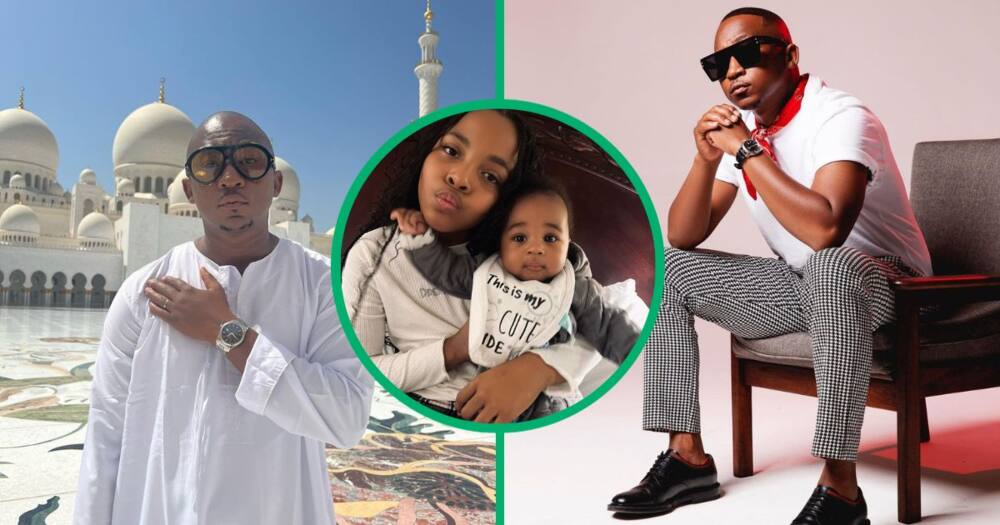 Khuli Chana got his children Nia and Leano-Laone tatted on his arm