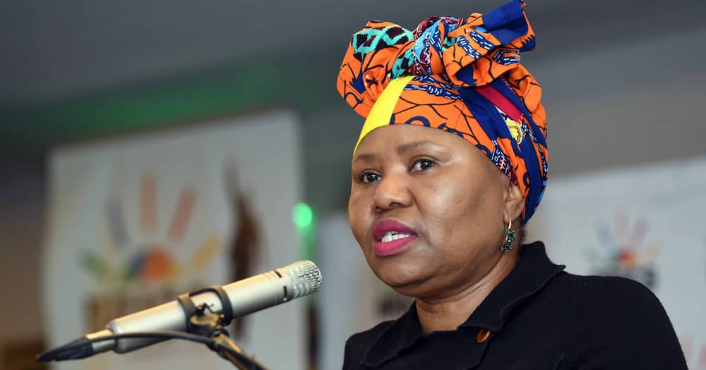 Minister of Social Development Lindiwe Zulu