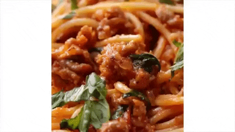 spaghetti and mince
