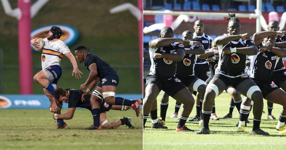 The WSU Rugby skipper Litha Nkula has explained why they are no longer performing the 'haka'. Image: @VarsityCup/Twitter