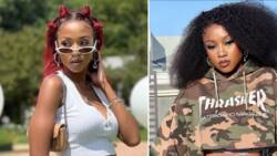 Moozlie leaves Mzansi drooling with her barely there outfit, fans comment: "I hope I look this good at 30"
