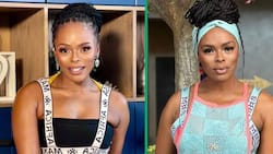 Unathi Nkayi drags American man for commenting on her gym outfit, Mzansi chimes in: "He's sick"