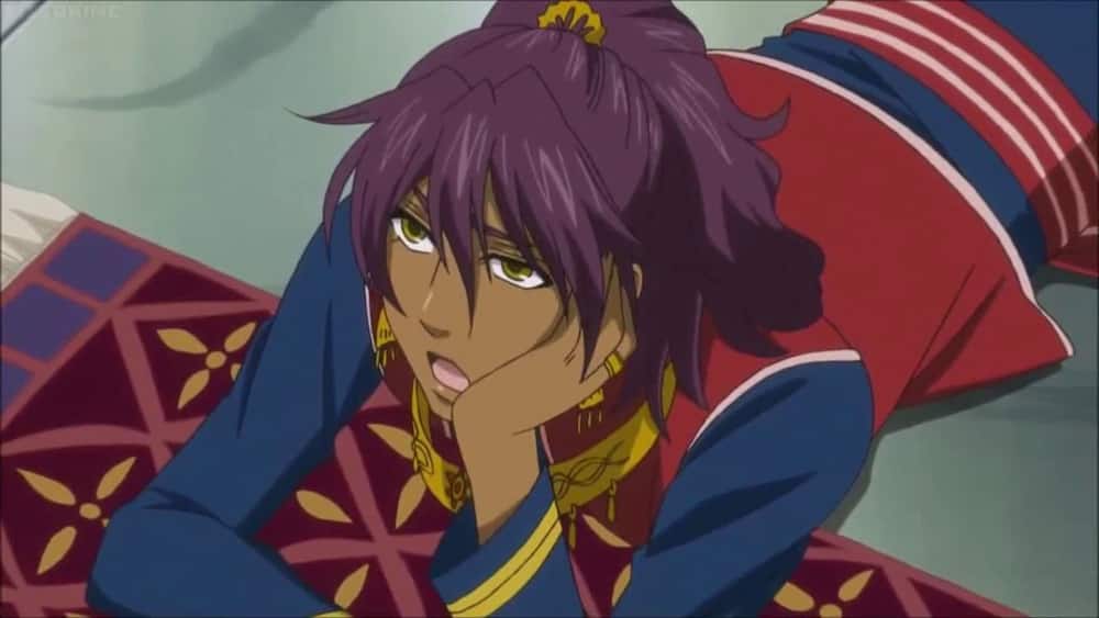 Black anime Black anime