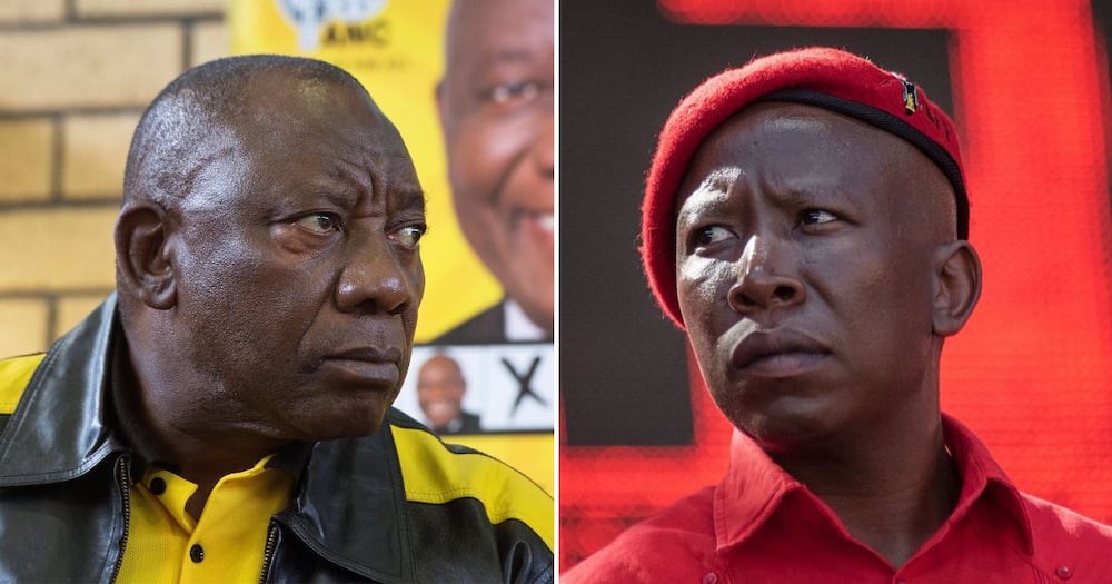 EFF President Cyril Ramaphosa step down Phala Phala take legal action national shutdown threat Julius Malema