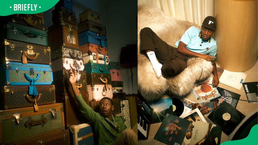 Tyler, The Creator's vintage collection.