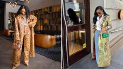 House of BNG founder Bonang Matheba rocks Gucci glam and leaves Mzansi salivating after sharing pics