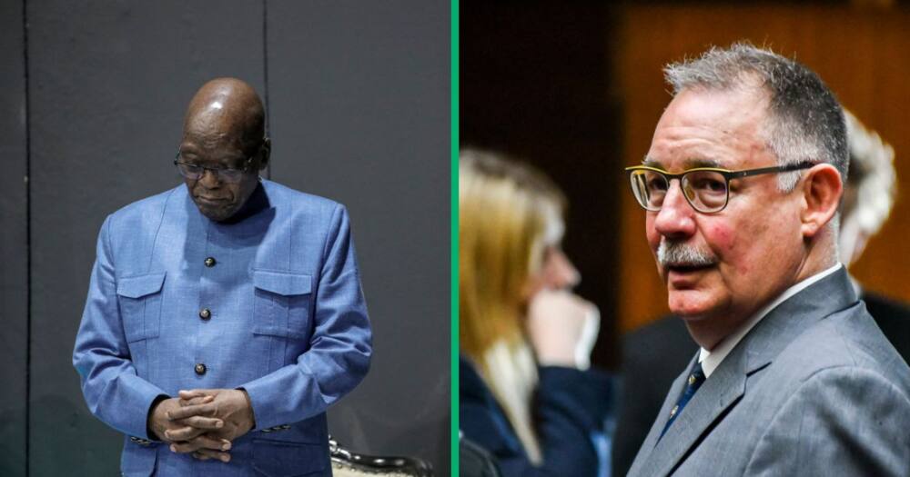 Jacob Zuma's case against Billy Downer was struck off the roll