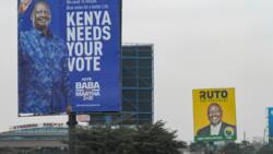 Kenya's Odinga slightly ahead in presidential race: early results