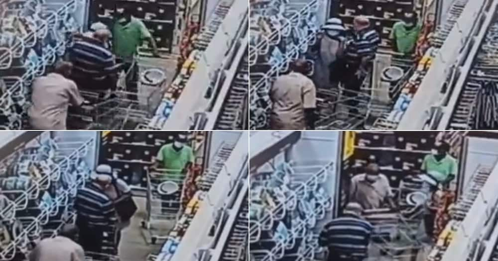 Madala, Robbed, Supermarket, SA, Concerned