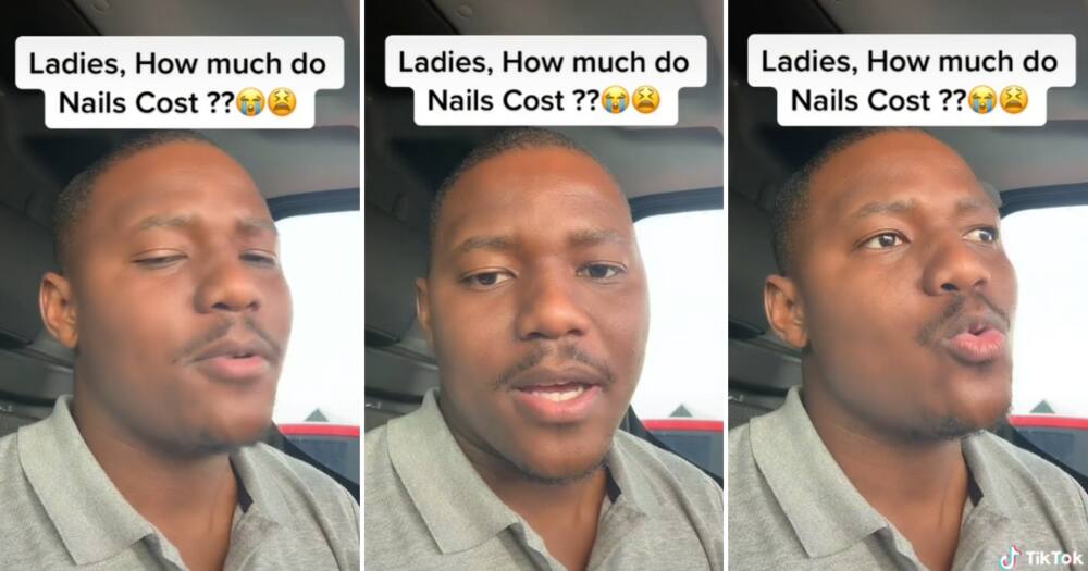 A stressed gent took to the socials to ask for help after his bae wanted R1.5K for her nails