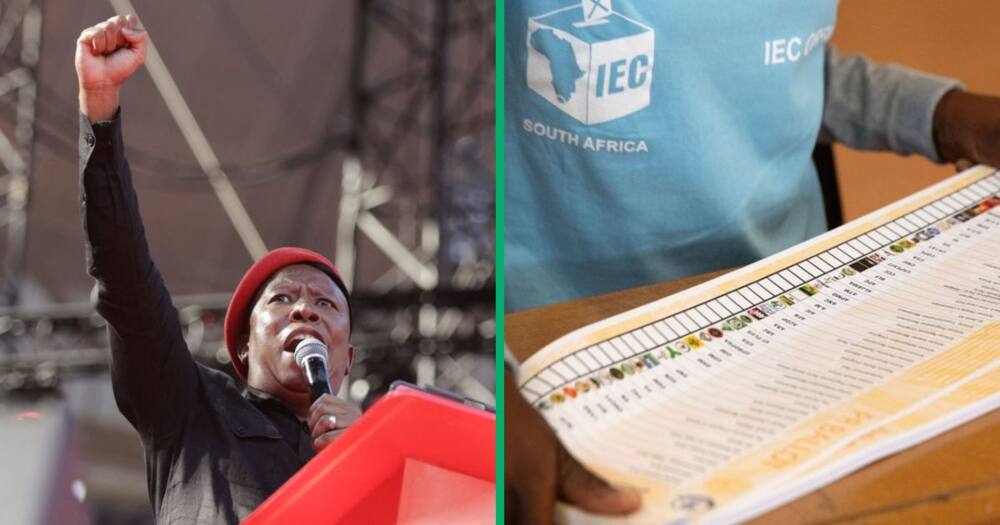 Julius Malema said he will accept nothing less than an outright majority win in the 2024 elections
