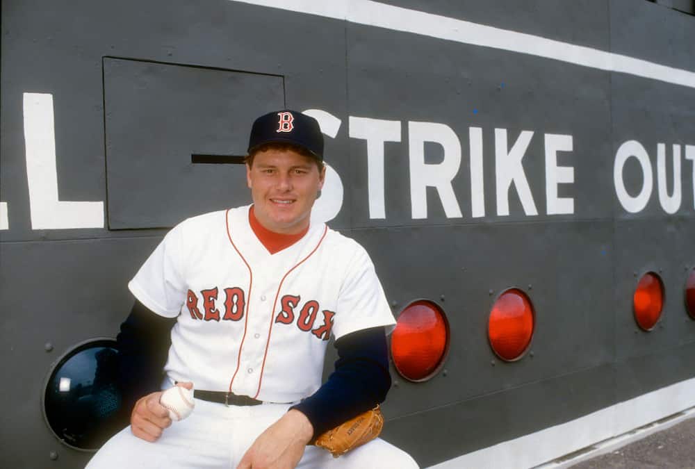 Roger Clemens of the Boston Red Sox