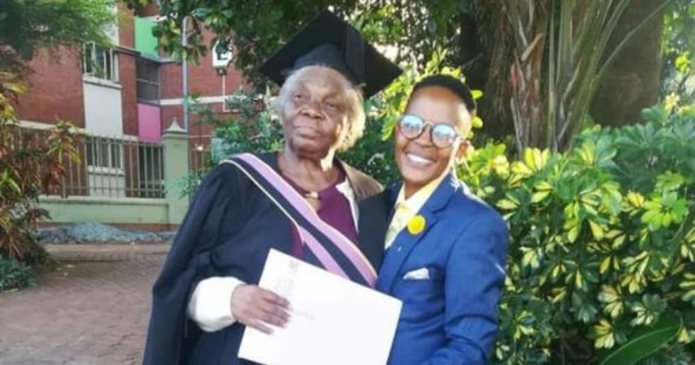 Lady Says Heartfelt Thanks to Gogo as She Gets Accepted to Do Masters
