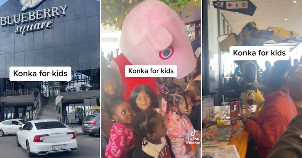 A SA woman plugged parents with "Konka" for kids Blueberry Square in Joburg