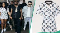 Davido's wife Chioma Rowland wears over R100k Louis Vuitton and Saigon outfit to husband's AWAY concert