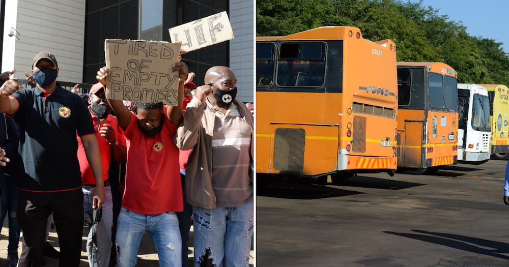 Putco bus drivers go on strike