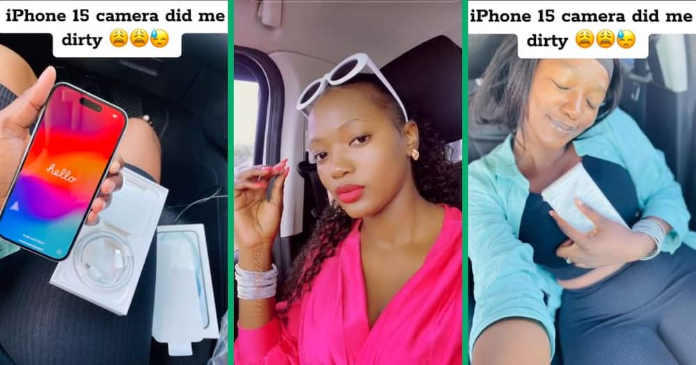 iPhone 15 disappoints woman