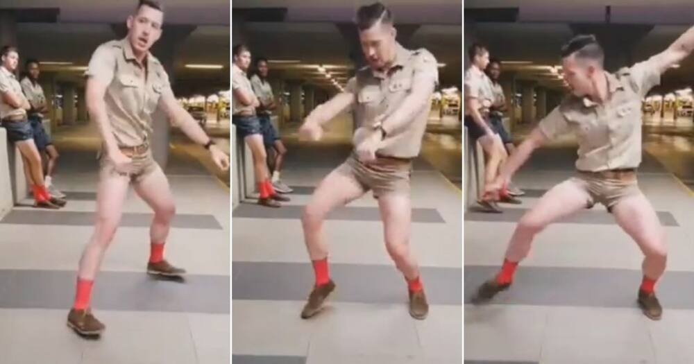 He's back: Khaki-wearing dancer wows Mzansi in another viral video