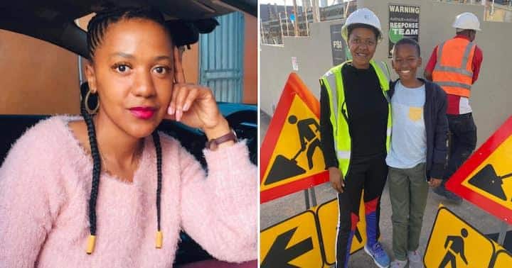 A single mother from Cape Town has her own company in the construction field