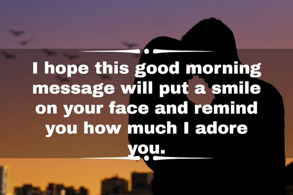Sweet messages for your boyfriend to wake up to