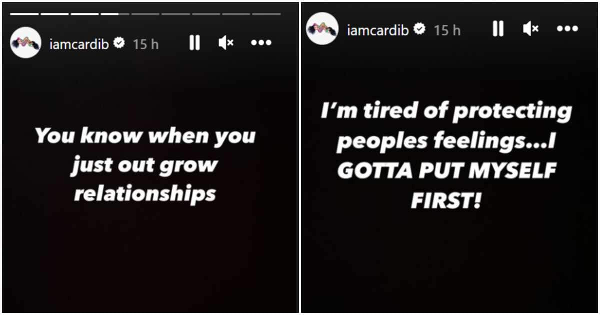 Cardi B And Offset Unfollow Each Other On Instagram After Cryptic Post ...