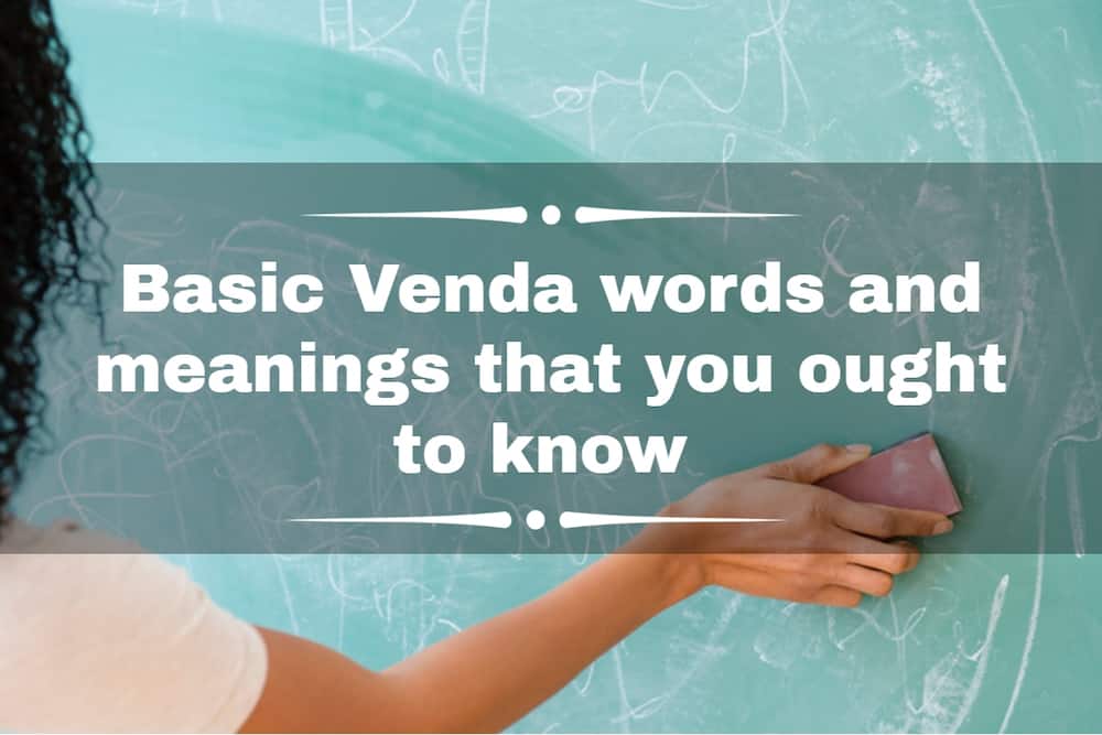 Basic Venda words