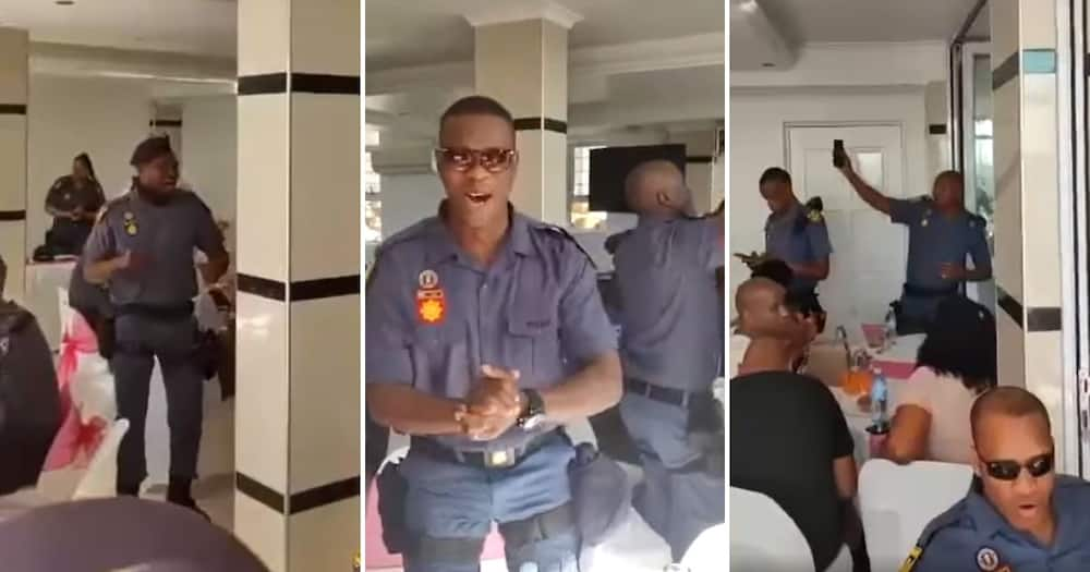 Video, SAPS Members, Singing, Dancing, Mzansi