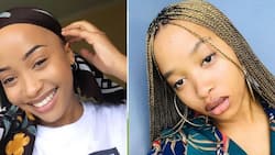 Uncle Waffles gets new ink on her stomach, Mzansi shares hilarious reactions: "That's such a terrible tattoo"