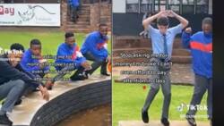 White kid among Northern Cape Schoolboys dancing to 'Kilimanjaro' stands out with flawless umlando in viral TikTok