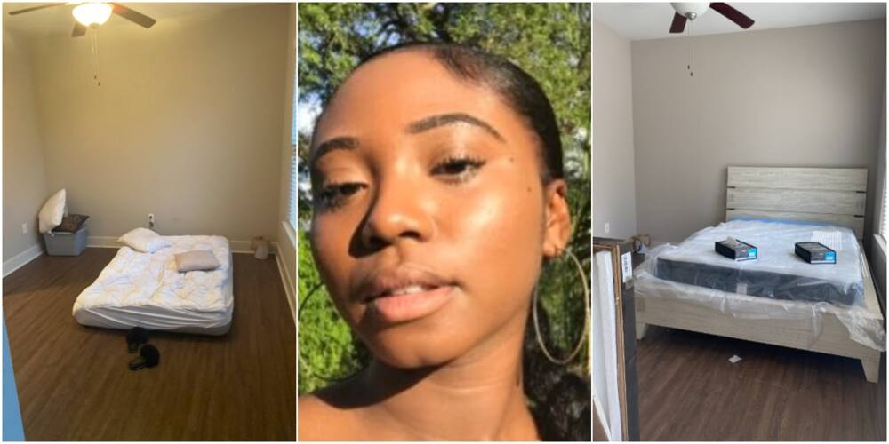 Lady Shares Before & after Photos of Her Bedroom as She Gets New Mattress and Bedframe, Inspires Many
