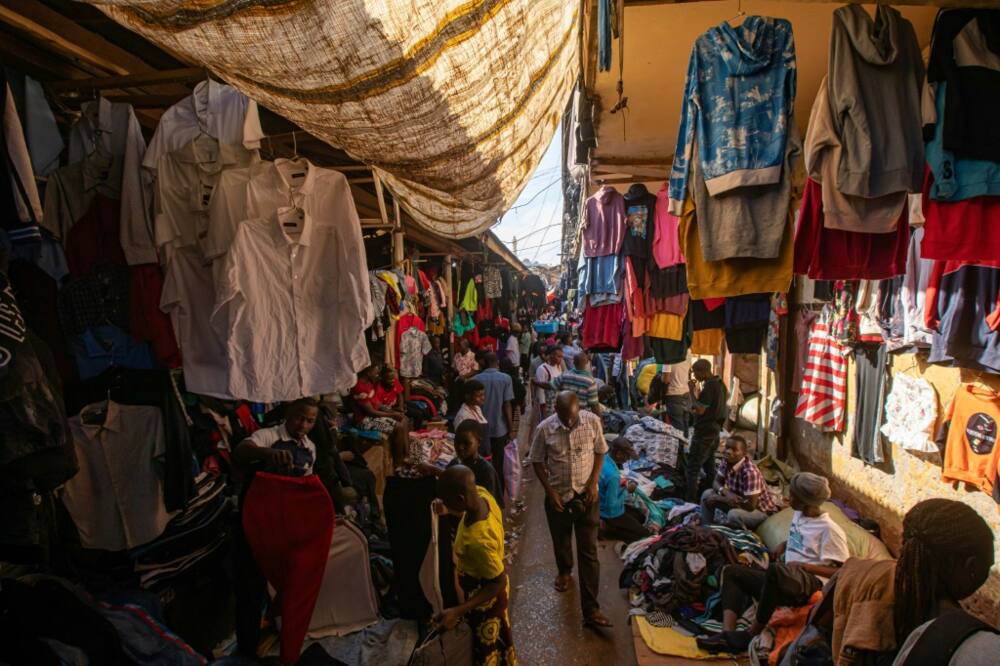 An estimated 16 million Ugandans -- one in every three -- wear used clothing